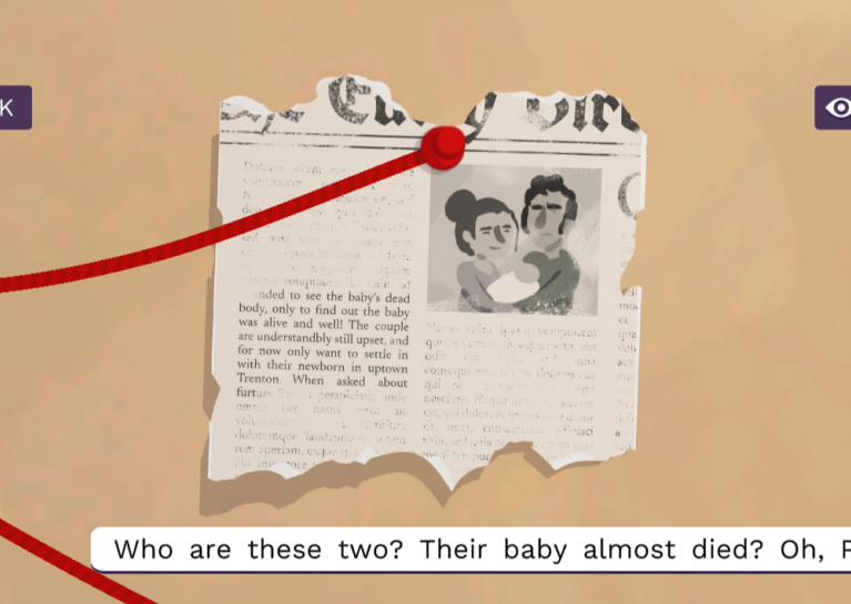 Screenshot from Loose Threads