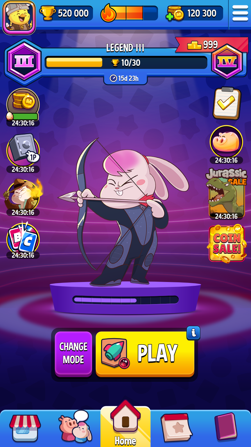 Home Screen